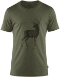 Deer Print T-Shirt, kolor: 246 - Tarmac