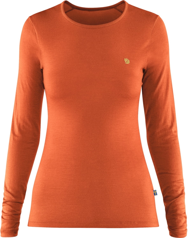 Bergtagen Thinwool LS W, kolor: 208 - Hokkaido Orange