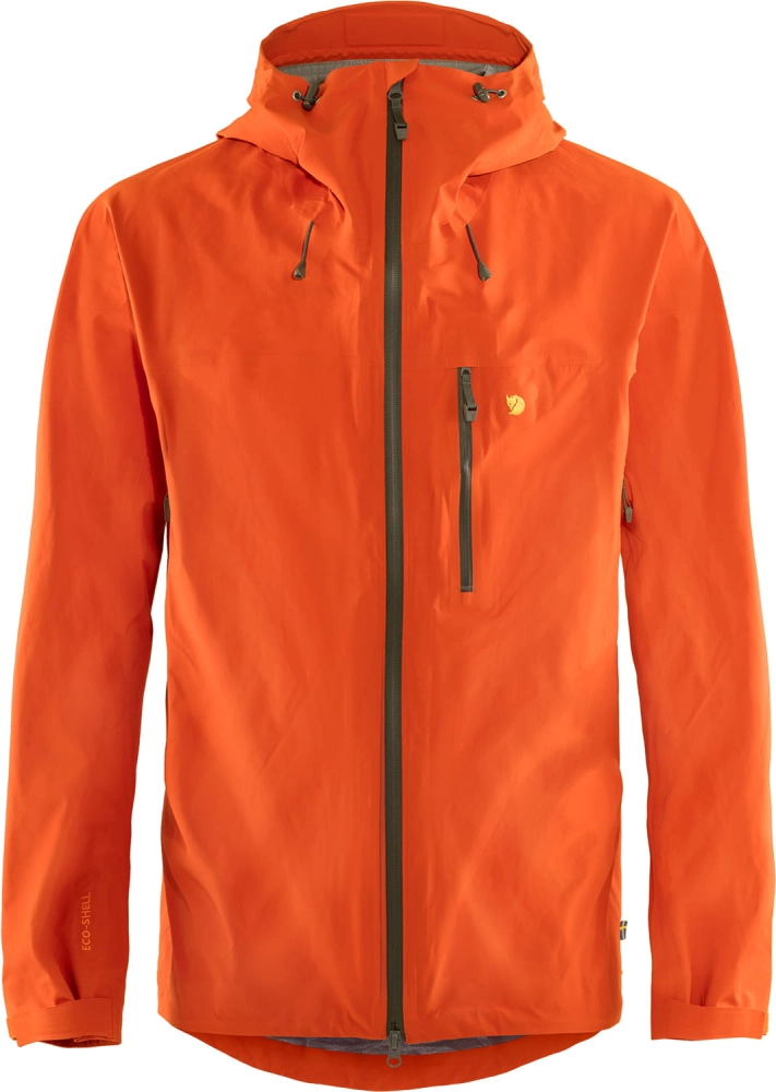 Bergtagen Lite Eco-Shell Jacket, kolor: 208 Hokkaido Orange