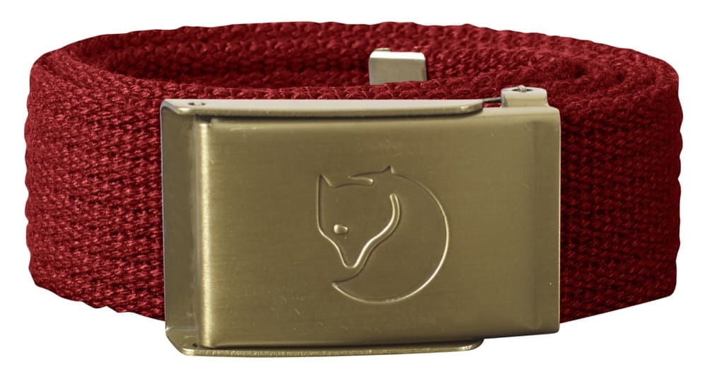 Fjallraven Kids Canvas Brass Belt , kolor: 335 Lava