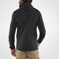 Keb Fleece Hoodie, kolor: 030-550 - Dark Grey-Black
