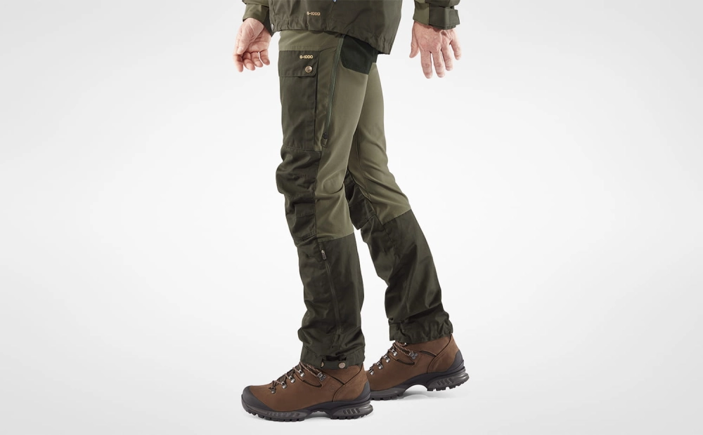 Keb Trousers Long, kolor: 662-625 - Deep Forest/Laurel Green
