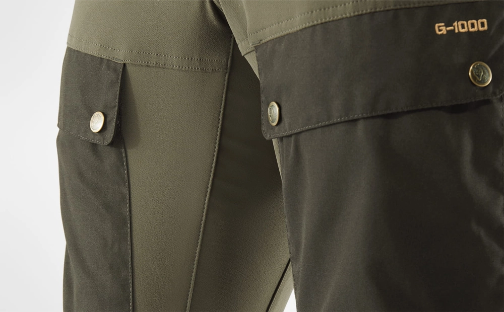 Keb Trousers Long, kolor: 662-625 - Deep Forest/Laurel Green