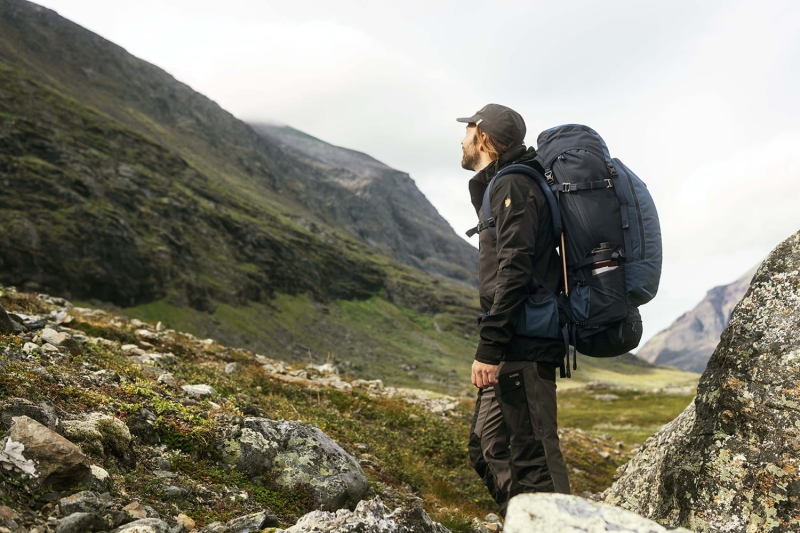 Keb Trousers Long, kolor: 550-018 - Black/Stone Grey