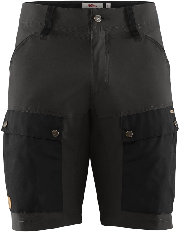 Keb Shorts, kolor: 550-018 - Black-Stone Grey