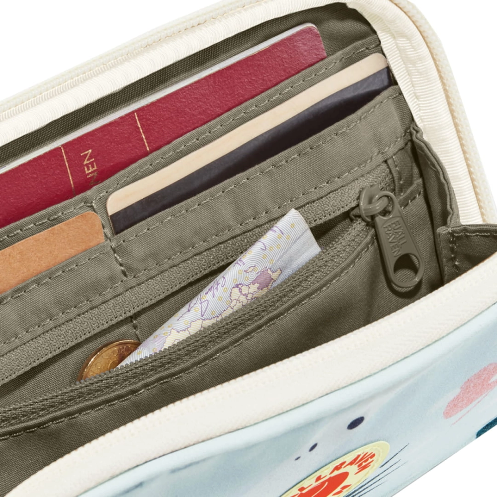 Kanken Art Travel Wallet, kolor: 977-Birch Forest