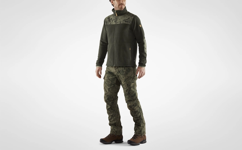 Lappland Fleece, kolor: 625-626 Laurel Green - Green Camo