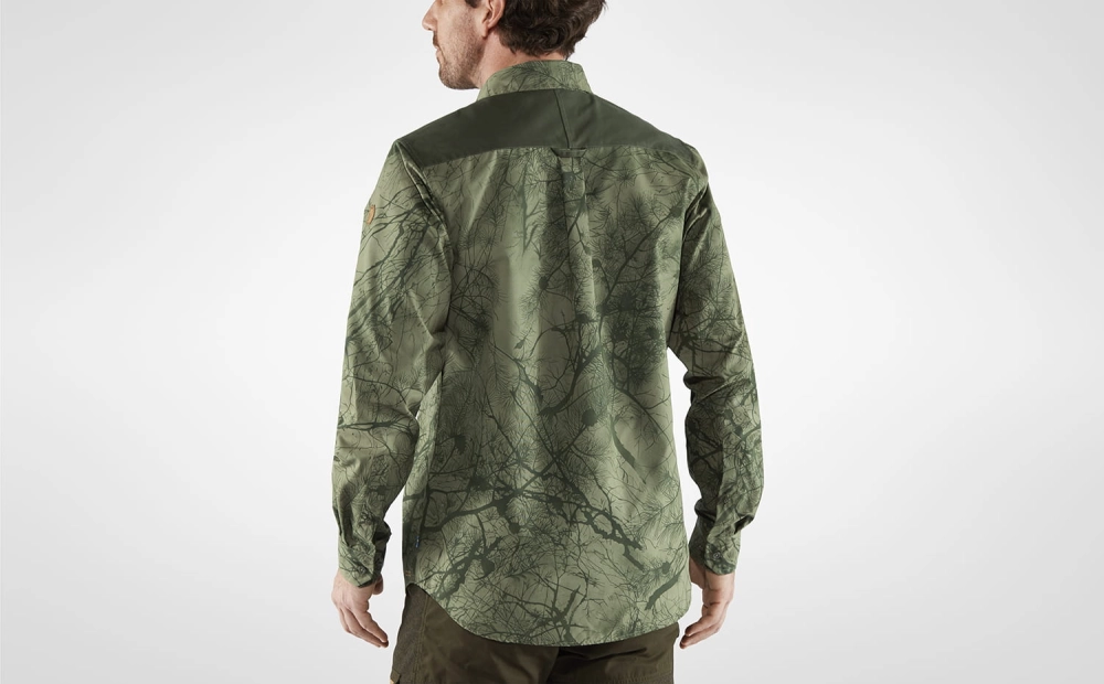 Varmland G-1000 Shirt, kolor: 626-662 - Green Camo - Deep Forest