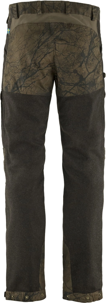 Varmland Wool Trousers, kolor: 633-636 - Dark Olive/Dark Olive Camo