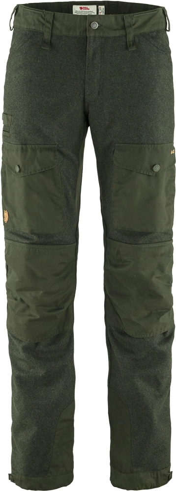 Varmland Wool Trousers, kolor: 662 - Deep Forest