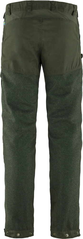 Varmland Wool Trousers, kolor: 662 - Deep Forest