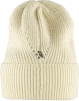 Directional Rib Beanie, kolor: 113 - Chalk White
