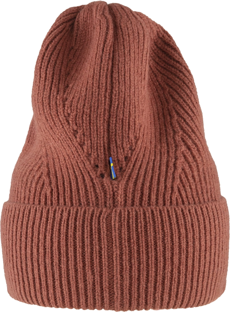 Directional Rib Beanie, kolor: 306 - Terracotta Pink