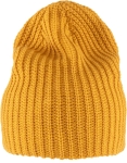 Ovik Melange Beanie, kolor: 161 - Mustard Yellow
