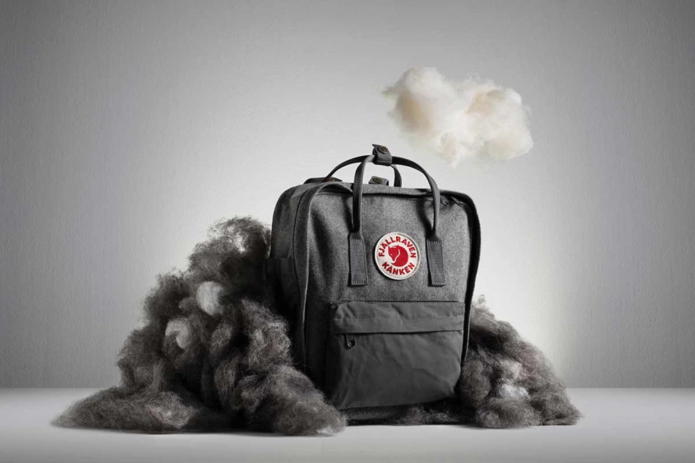 Kanken Re-Wool, 027 - Granite Grey - zdjęcie poglądowe