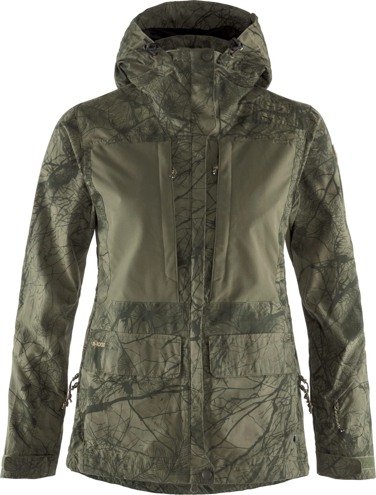 Lappland Hybrid Jacket W, kolor: 626-625 - Green Camo - Laurel Green