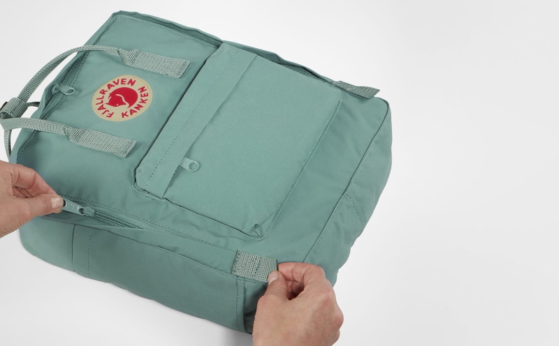 Kanken Classic, kolor: 664 - Frost Green - zdjęcie poglądowe