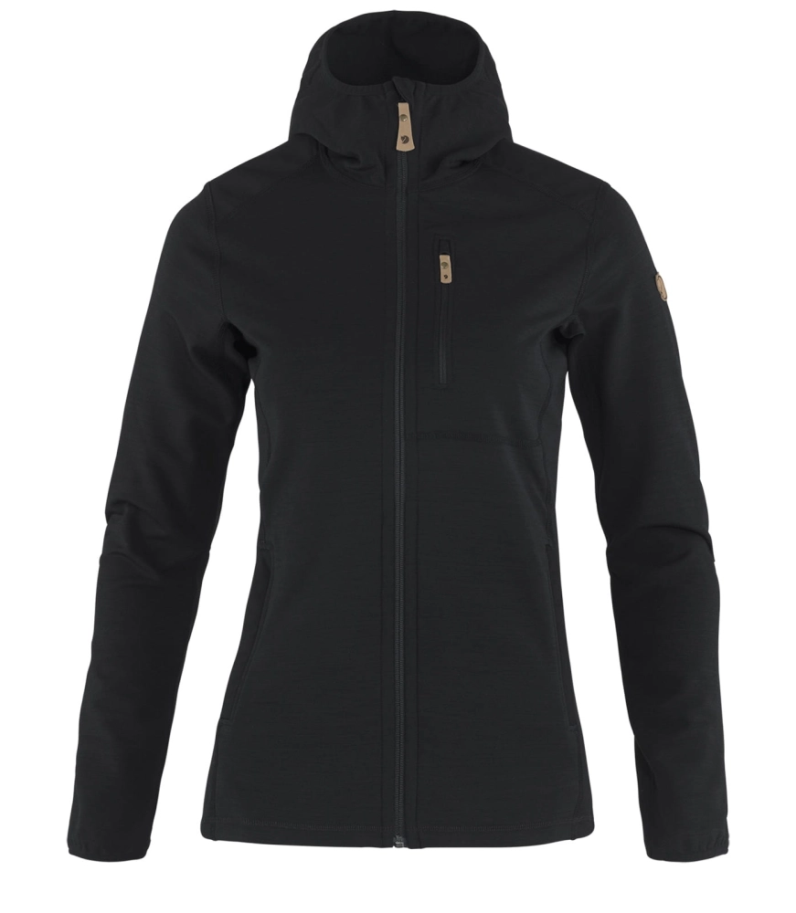 Keb Fleece Hoodie W, kolor: 550 - Black
