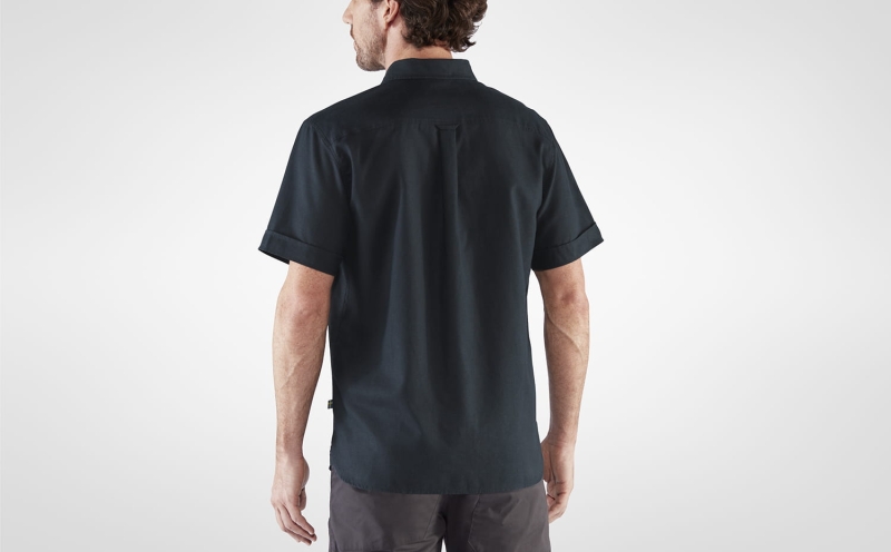 Ovik Travel Shirt SS, kolor: 555 - Dark Navy