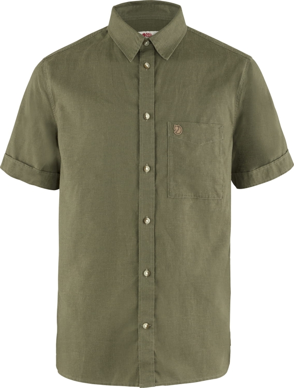 Ovik Travel Shirt SS, kolor: 620 - Green, 1
