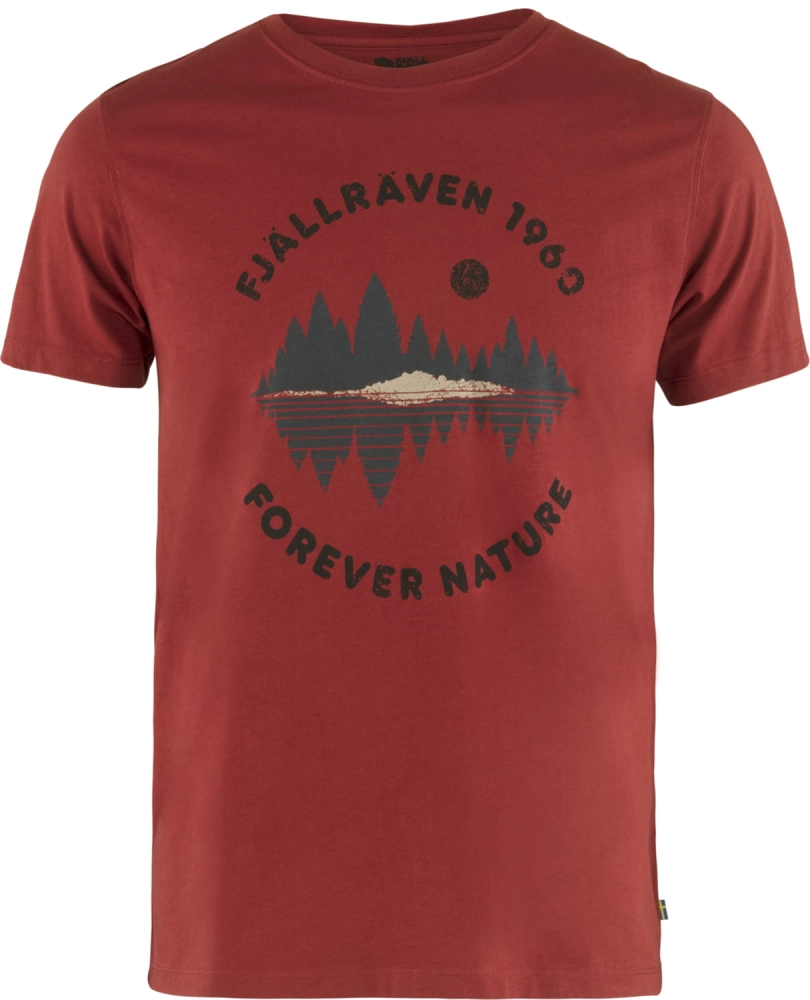 Forest Mirror T-shirt, kolor: 325 - Deep Red