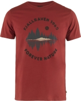 Forest Mirror T-shirt, kolor: 325 - Deep Red