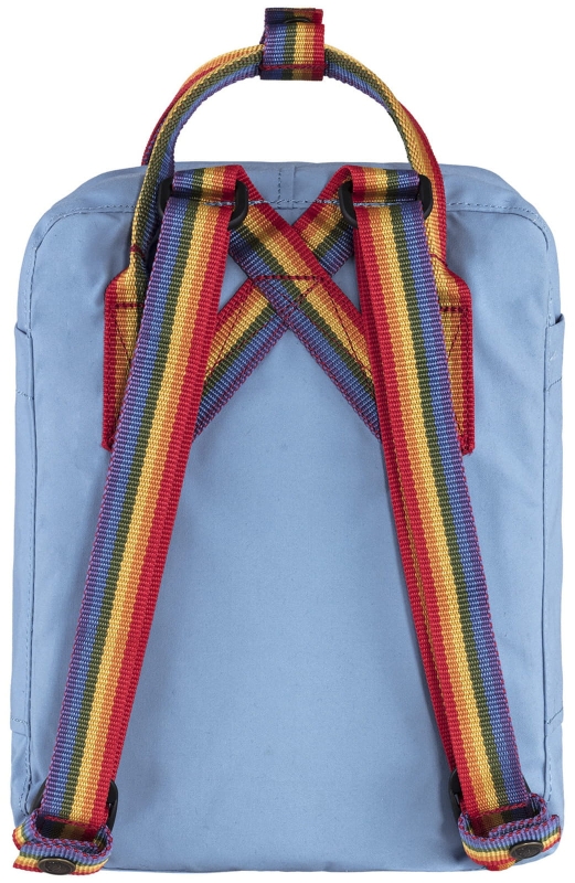 Kanken Rainbow Mini, kolor: 508/907 - Air Blue-Rainbow Pattern