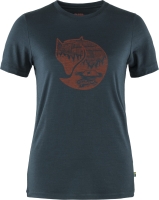 Abisko Wool Fox SS W, kolor: 560 - Navy