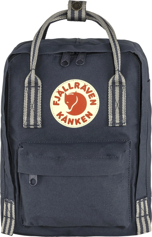 Kanken Mini, kolor: 560/909 - Navy-Long Stripes