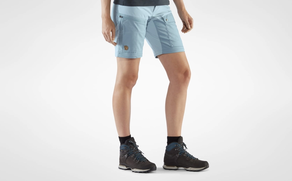 Abisko Midsummer Zip-Off Trousers W, kolor: 562-563 - Mineral Blue - Clay Blue