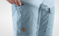 Abisko Midsummer Zip-Off Trousers W, kolor: 562-563 - Mineral Blue - Clay Blue
