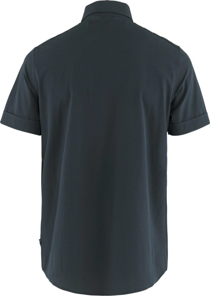 Abisko Trekking Shirt SS, kolor: 555 - Dark Navy