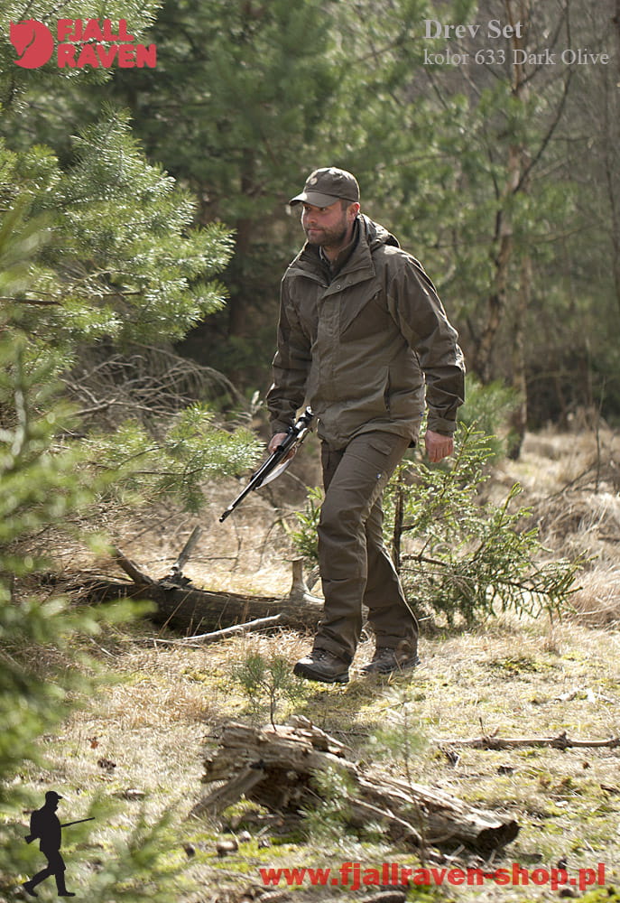 Drev Jacket, kolor: 633-246 Dark Olive/Tarmac