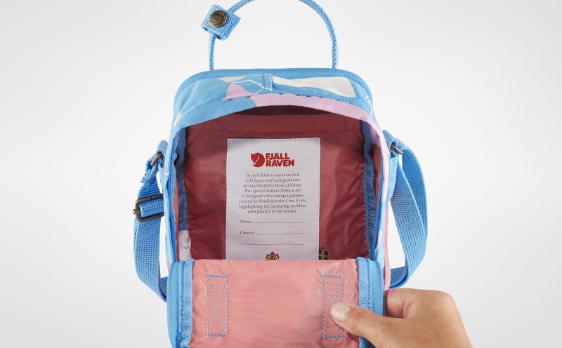 Kanken Art Sling, kolor: 972 - Ocean Surface