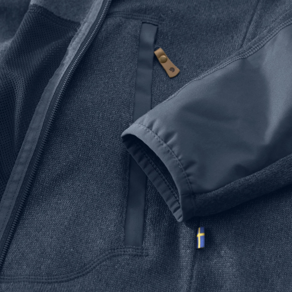 Ovik Fleece Hoodie Fjallraven, kolor: 560 - Navy