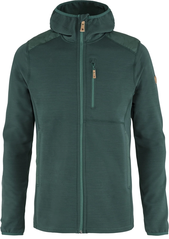 Keb Fleece Hoodie, kolor: 667 - Arctic Green
