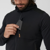 Keb Fleece Hoodie, kolor: 550 - Black