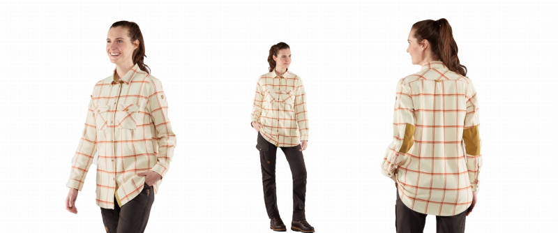 Ovik Twill Shirt LS W, kolor: 555-560 - Dark Navy - Navy