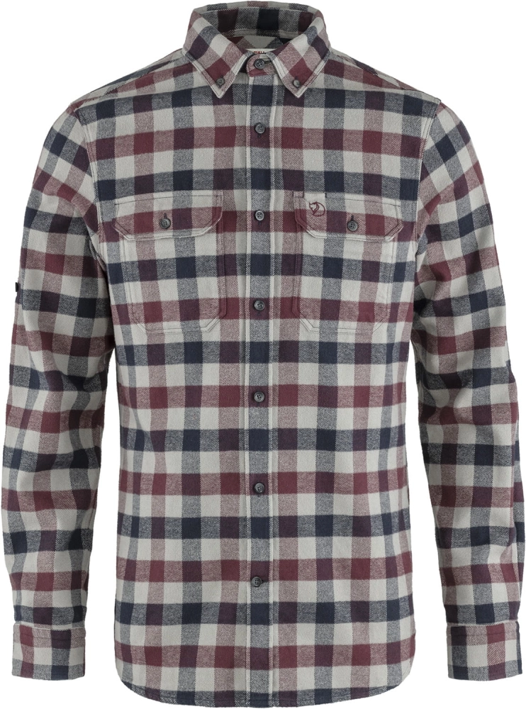 Fjallraven Skog Shirt, kolor: 356-021 - Dark Garnet - Fog