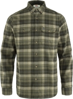 Singi Heavy Flannel Shirt, kolor: 620-622 - Green-Deep Forest