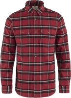 Ovik Heavy Flannel Shirt, kolor: 345-021 - Red Oak-Fog