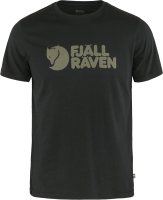 Fjallraven Logo T-Shirt, kolor: 550 - Black, 1