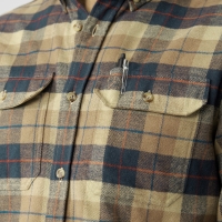Singi Heavy Flannel Shirt, kolor: 227 - Dark Sand