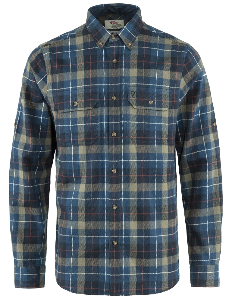 Singi Heavy Flannel Shirt, kolor: 560 - Navy