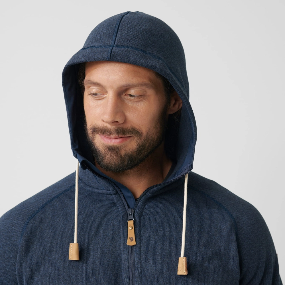 Ovik Fleece Hoodie, kolor: 560 - Navy