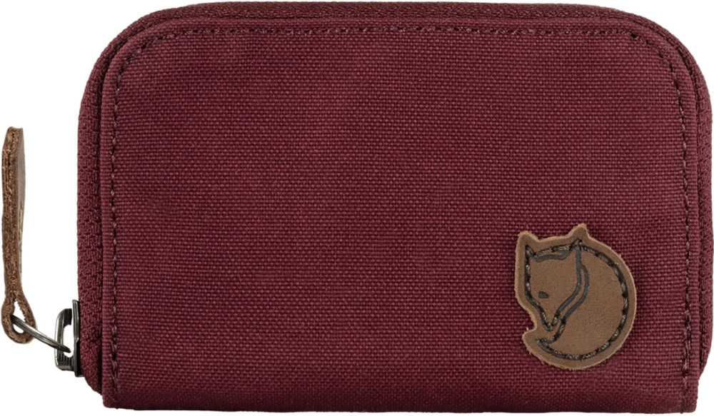 Zip Card Holder, kolor: 347 - Bordeaux Red