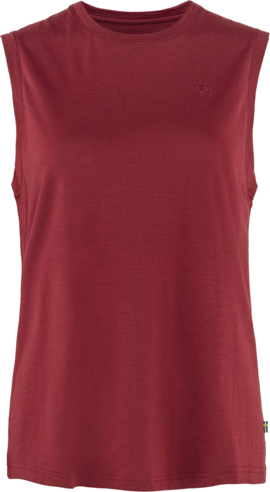 Abisko Wool Tank Top W, kolor: 346 - Pomegranate Red