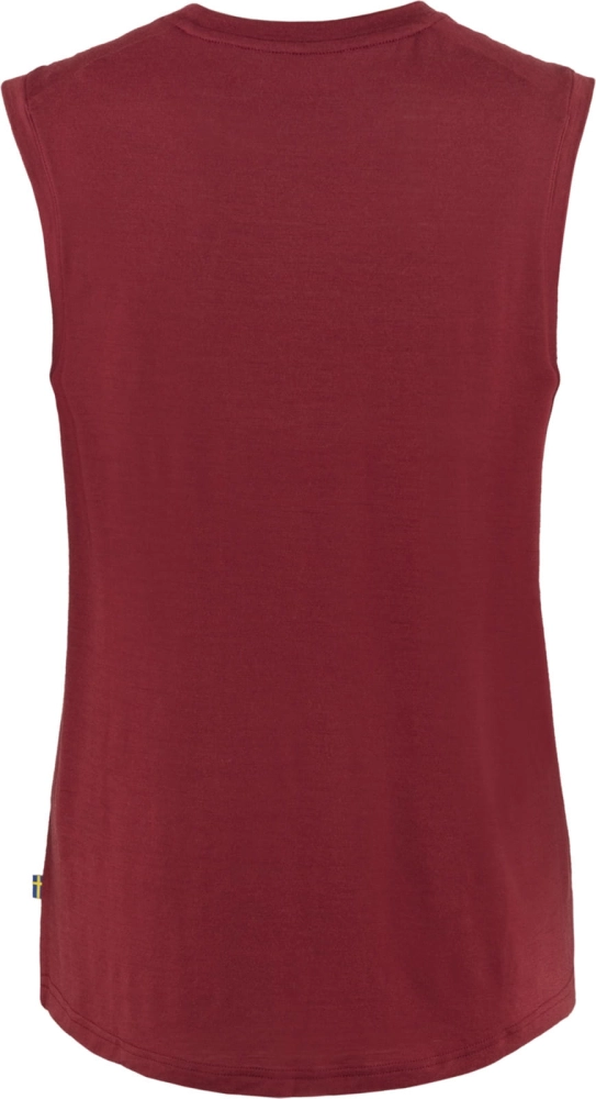 Abisko Wool Tank Top W, kolor: 346 - Pomegranate Red