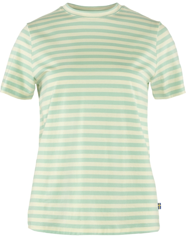 Striped T-shirt W, kolor: 982-113 - Sky - Chalk White
