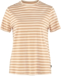 Striped T-shirt W, kolor: 987-113 - Landsort Pink - Chalk White